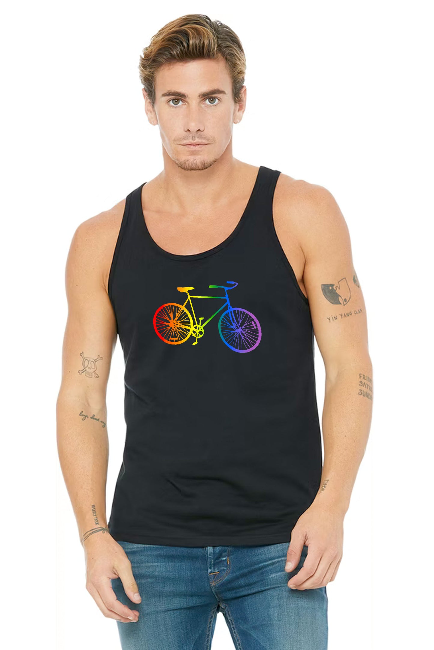 Rainbow Bike Tank