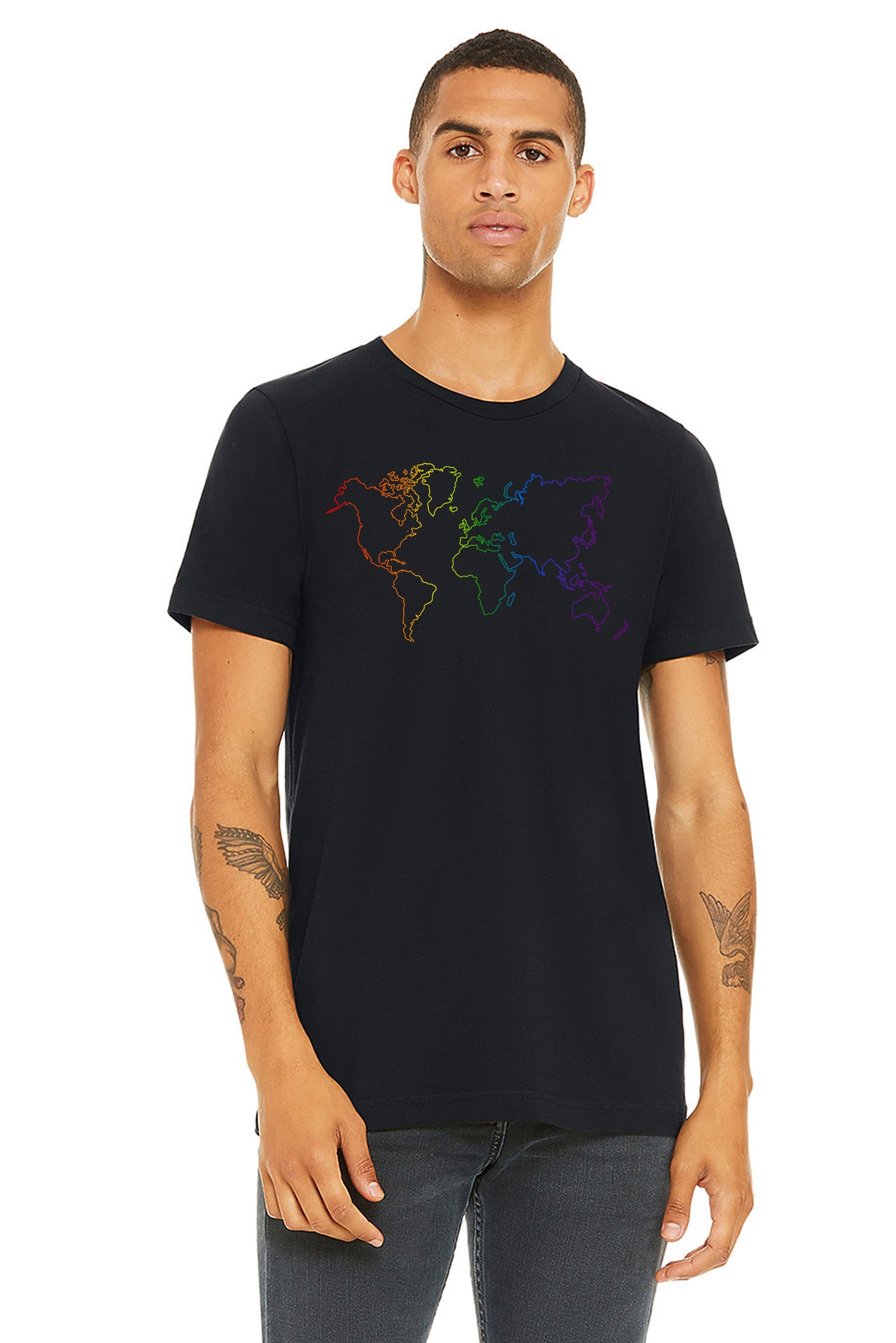 Rainbow World Tee