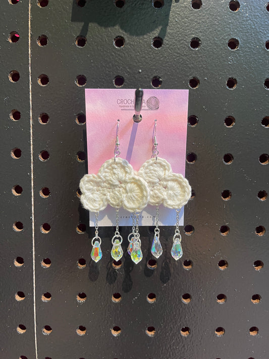 Crystal Cloud Earrings