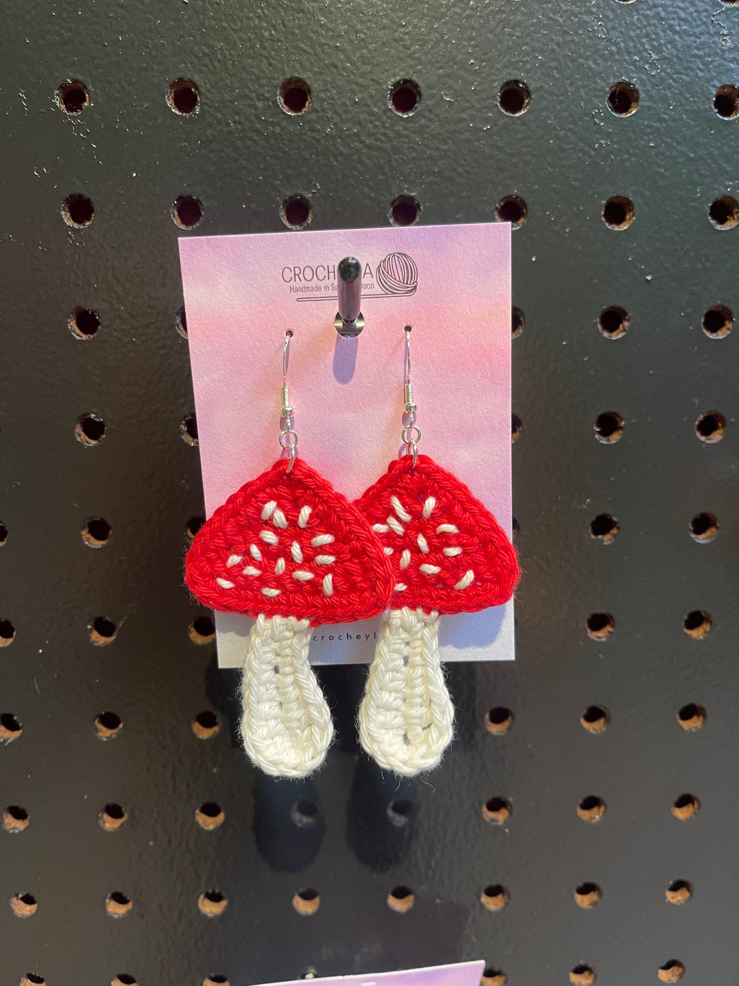 Mushroom Earrings