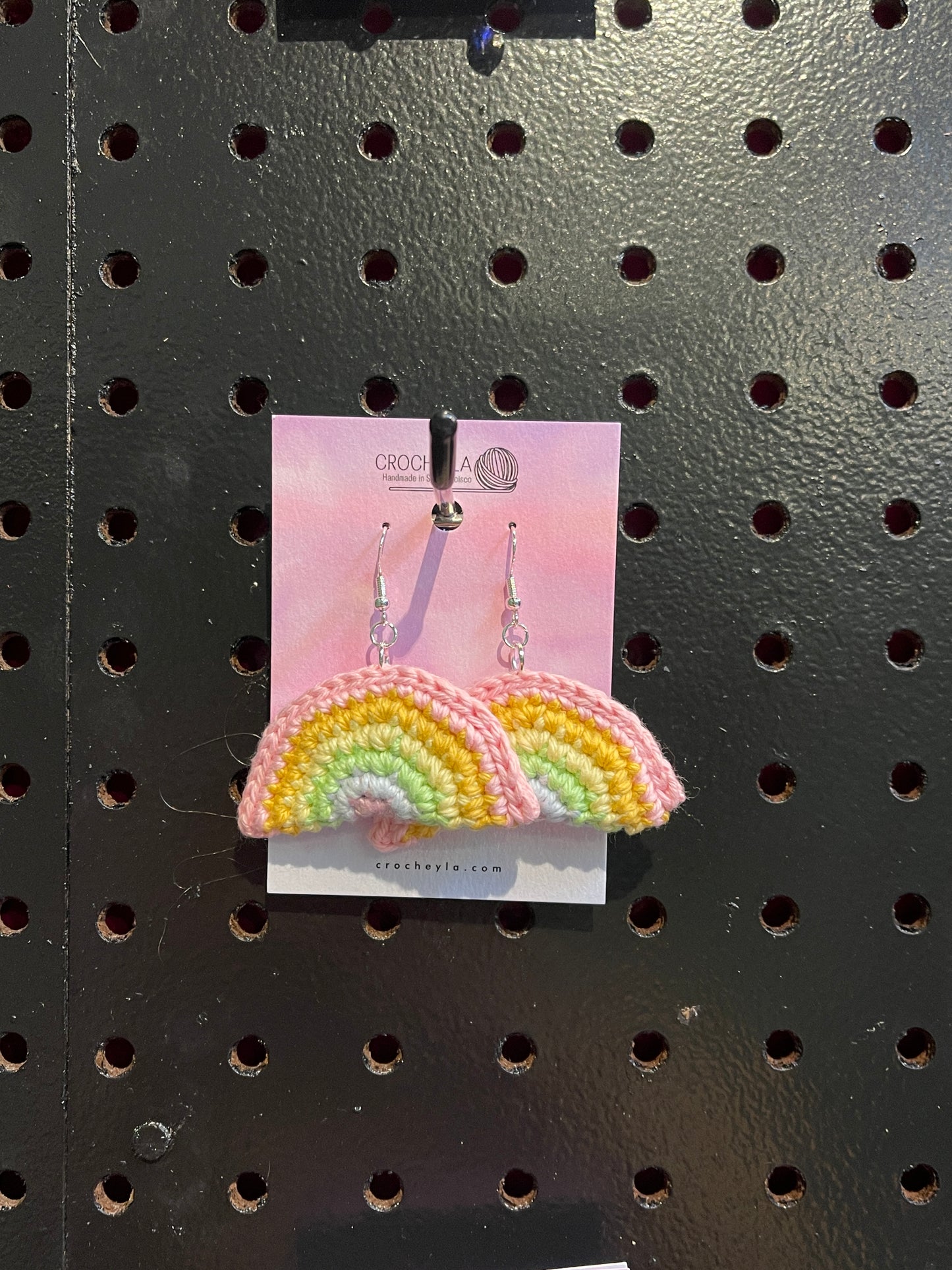 Pastel Rainbow Earrings