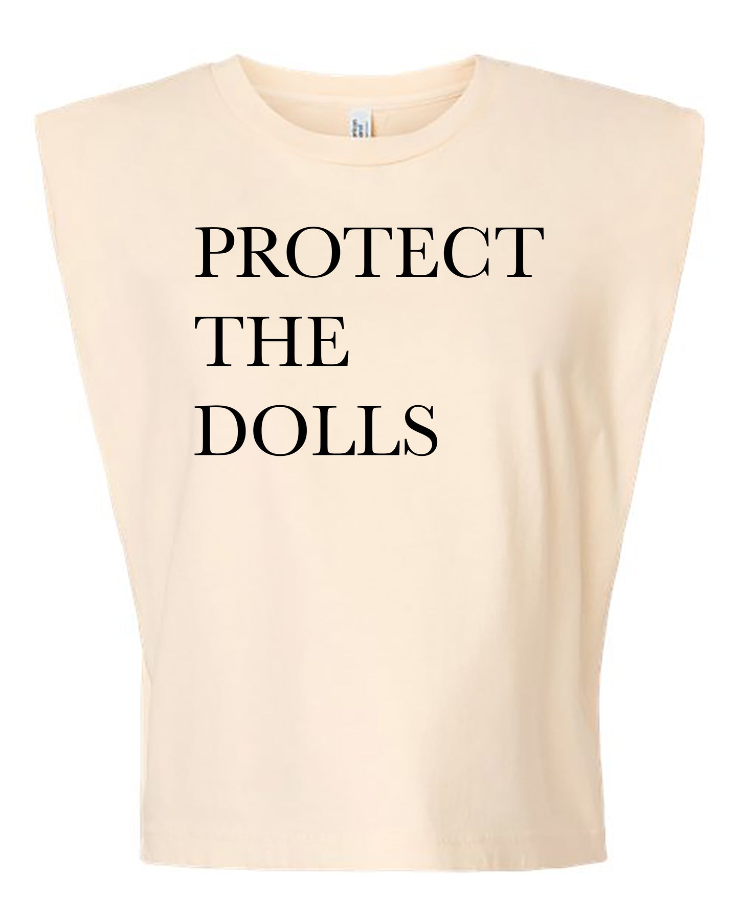 Protect The Dolls Cropped Tank