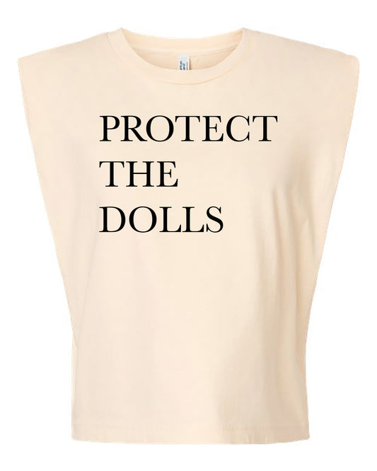 Protect The Dolls Cropped Tank