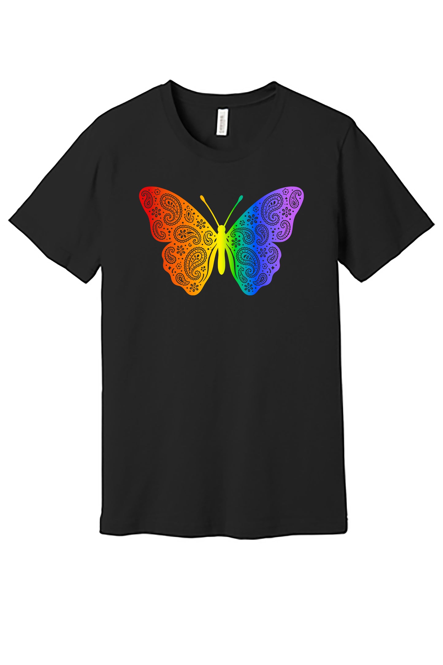 Rainbow Butterfly Tee